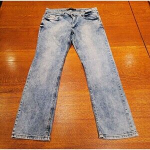 Diesel Mens Jeans 36x34 Light Wash Straight Leg  Denim Vintage Made in Italy